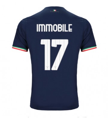 Lazio Ciro Immobile #17 Replica Away Stadium Shirt 2023-24 Short Sleeve